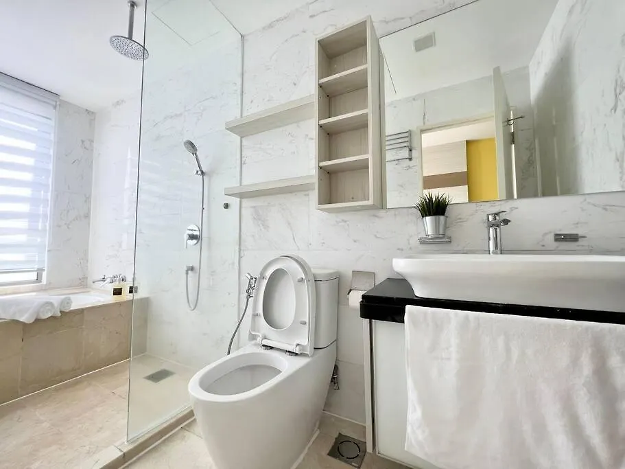Apartment Silversc@Pe Melaka Seaview 2Room/5Pax/Bathub/Tvbox Malaysia